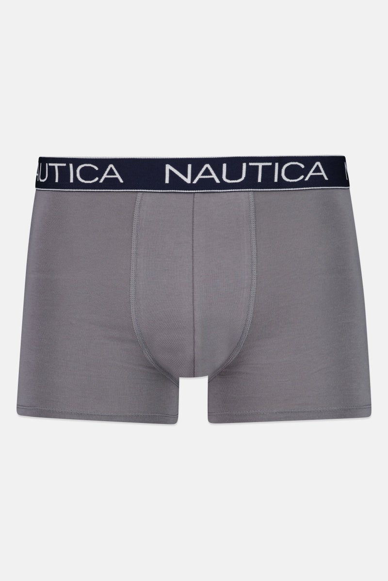NAUTICA Men 3 Pieces Brand Logo Boxer, Multicolor - Image 5